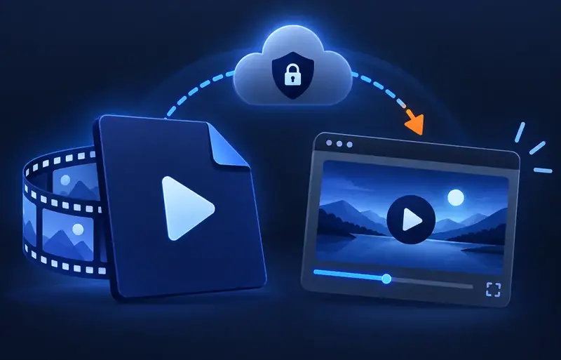 Secure file preview after successful password authentication